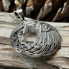 Colton Celtic Raven Necklace