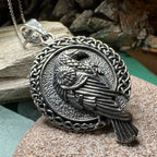 Endre Celtic Raven Necklace