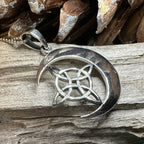 Erenay Celtic Moon Necklace