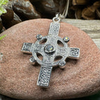 Scottish Iona Celtic Cross Necklace