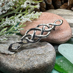 Volunti Celtic Knot Bar Brooch