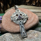 Recovery Celtic Cross Necklace