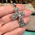 Eternal Tree Celtic Cross Necklace