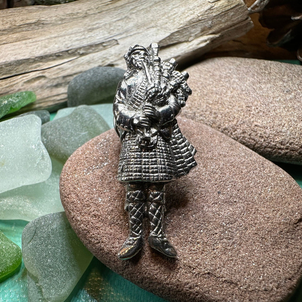 Bagpiper Lapel Pin
