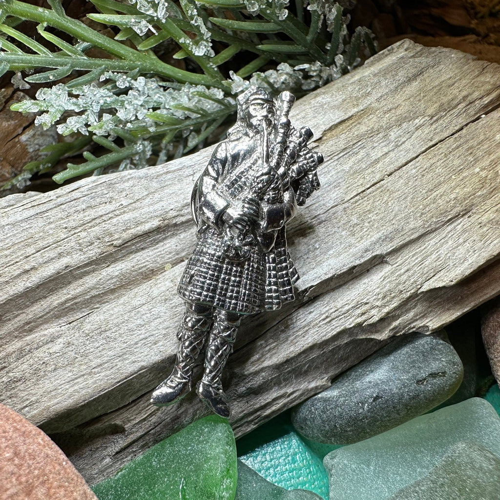Bagpiper Lapel Pin