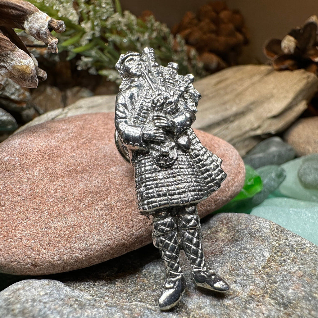 Bagpiper Lapel Pin