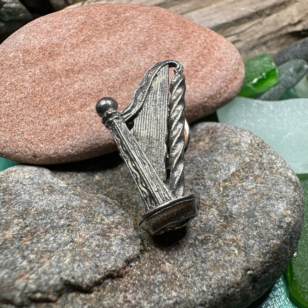 Irish Harp Lapel Pin