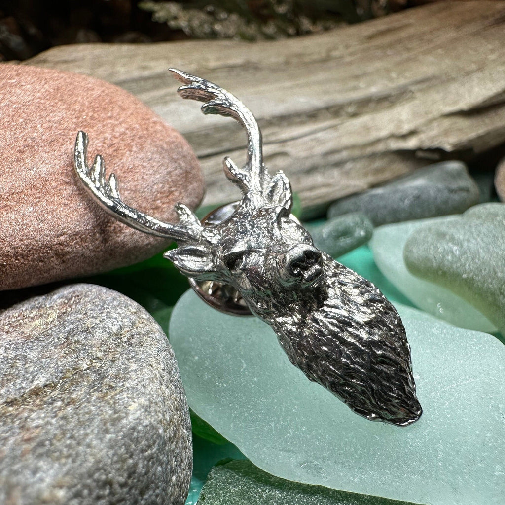 Stag Lapel Pin