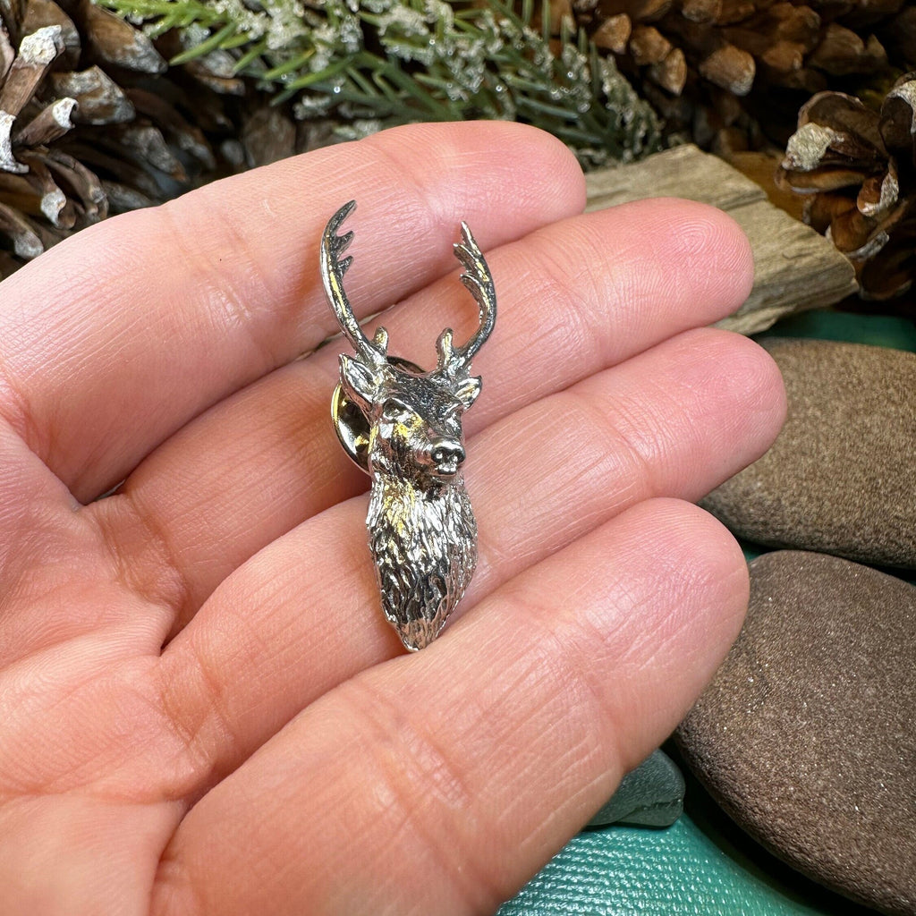 Stag Lapel Pin
