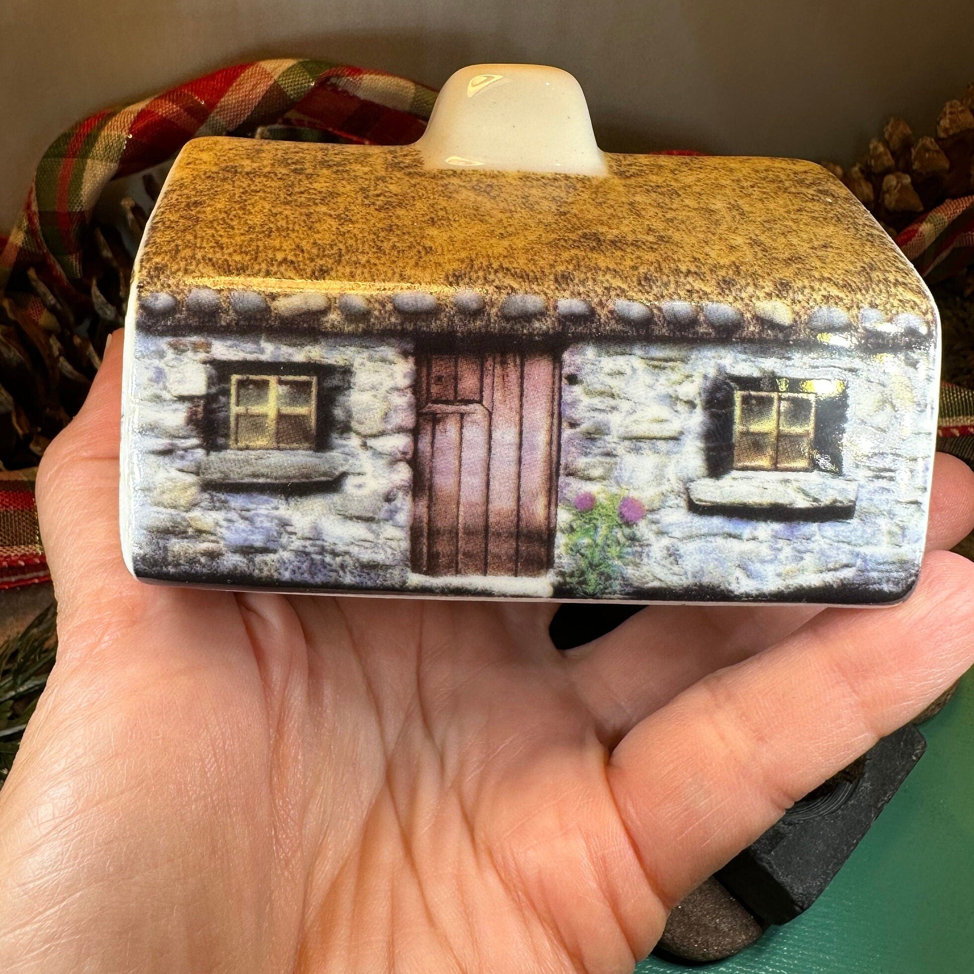 Scottish Cottage Turf Incense Burner