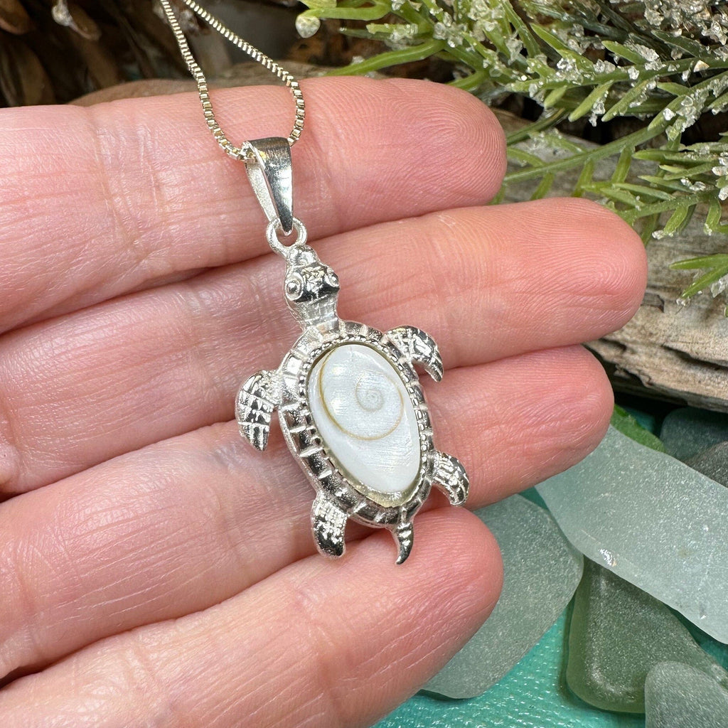 Shiva Shell Turtle Necklace