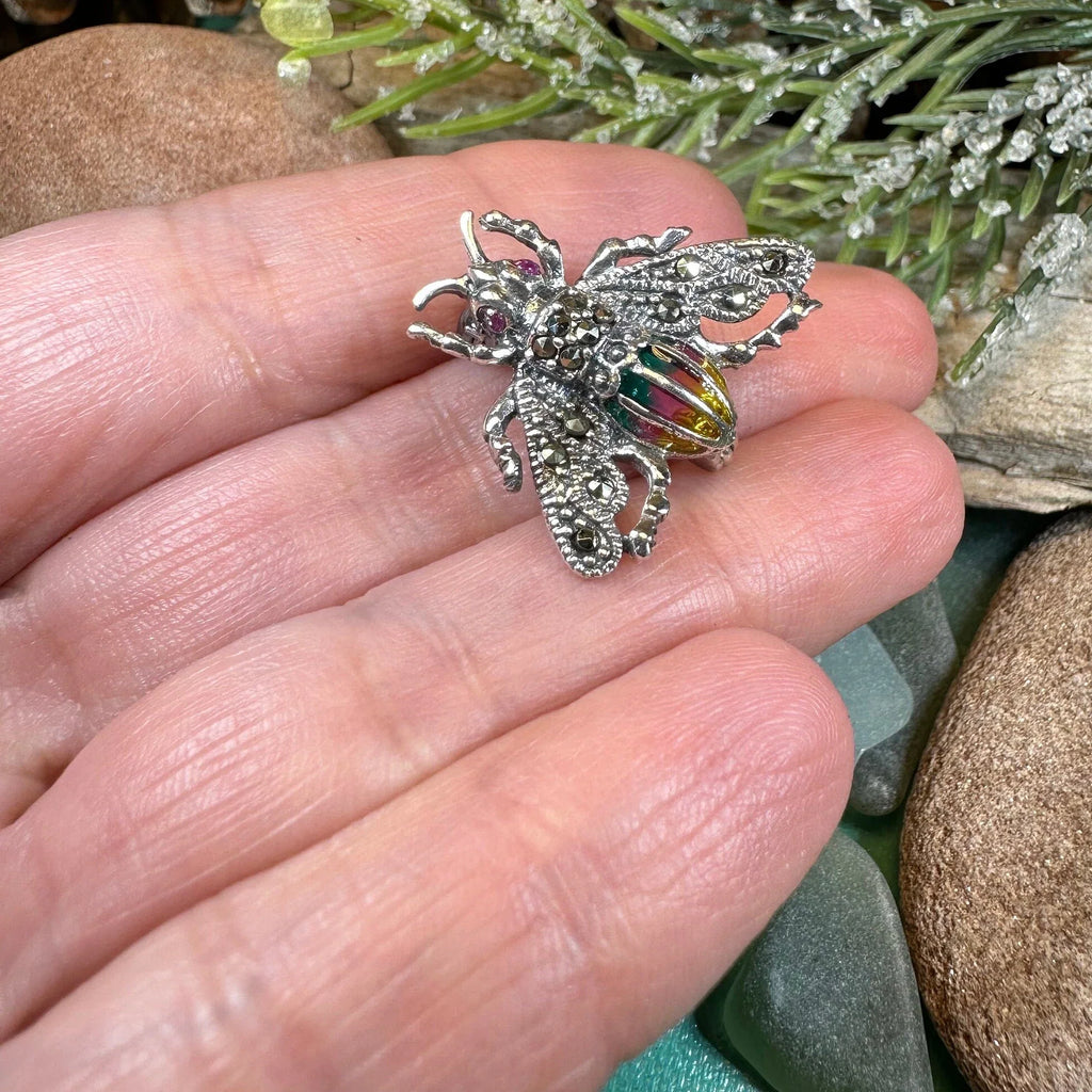 Marcasite Bee Pin