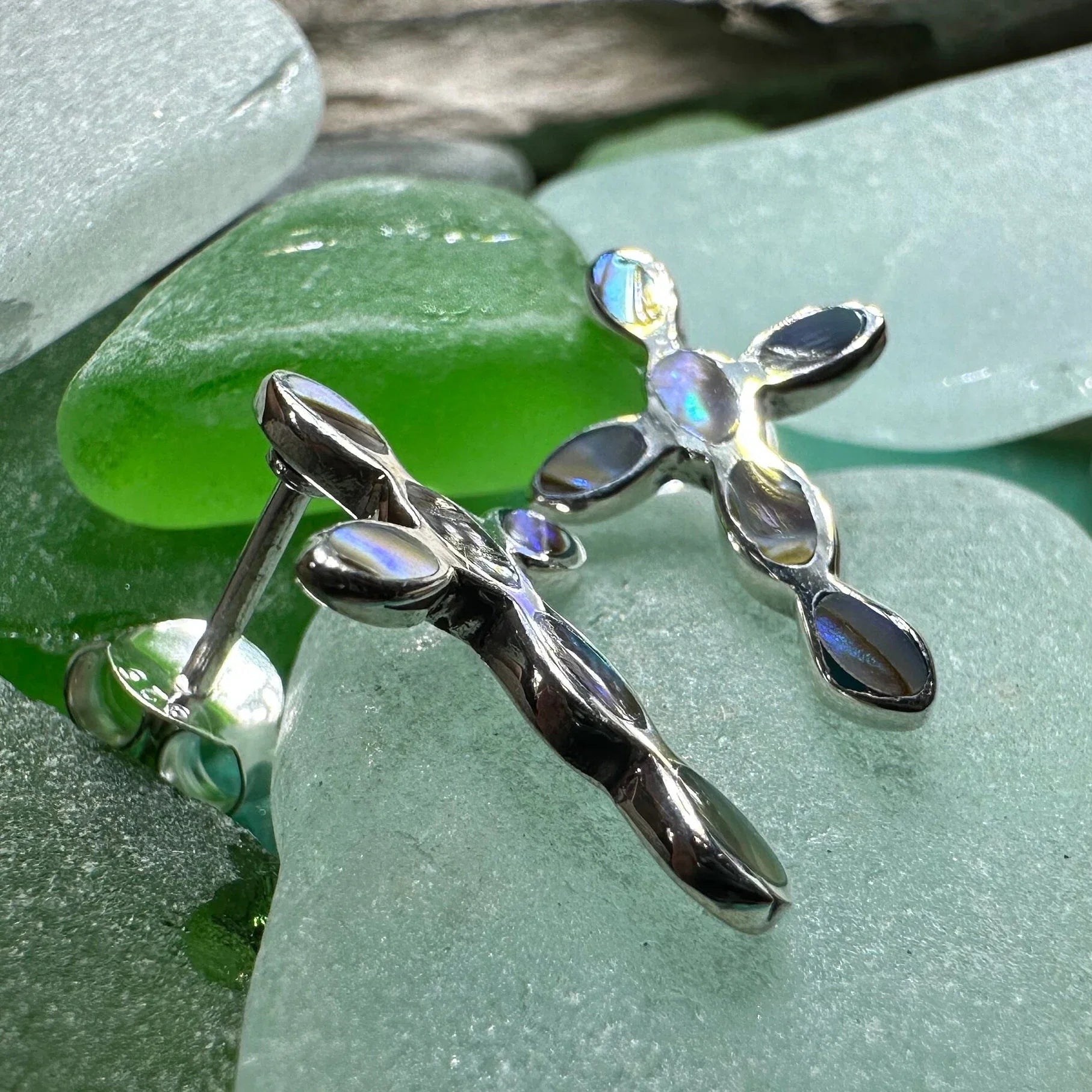 Anne Cross Stud Earrings