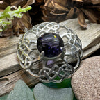 Aurelia Celtic Knot Brooch