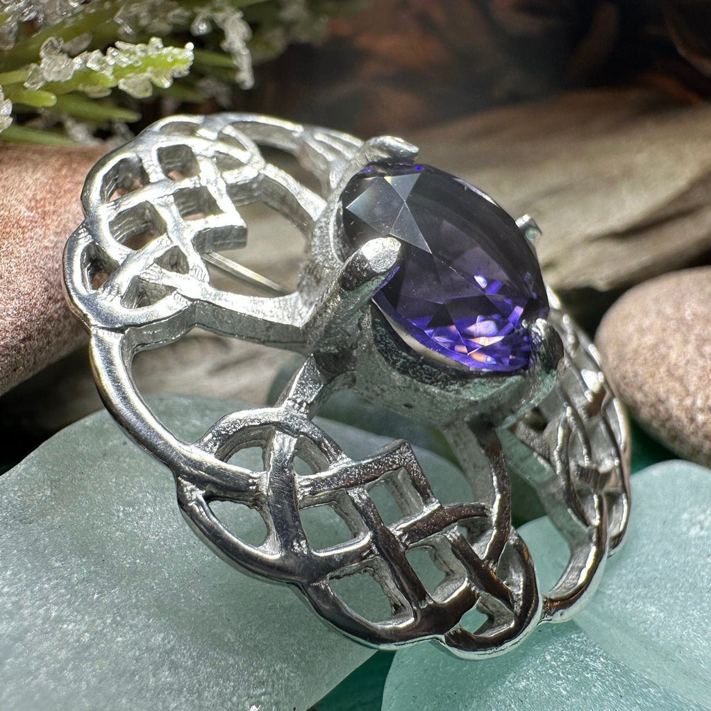 Aurelia Celtic Knot Brooch