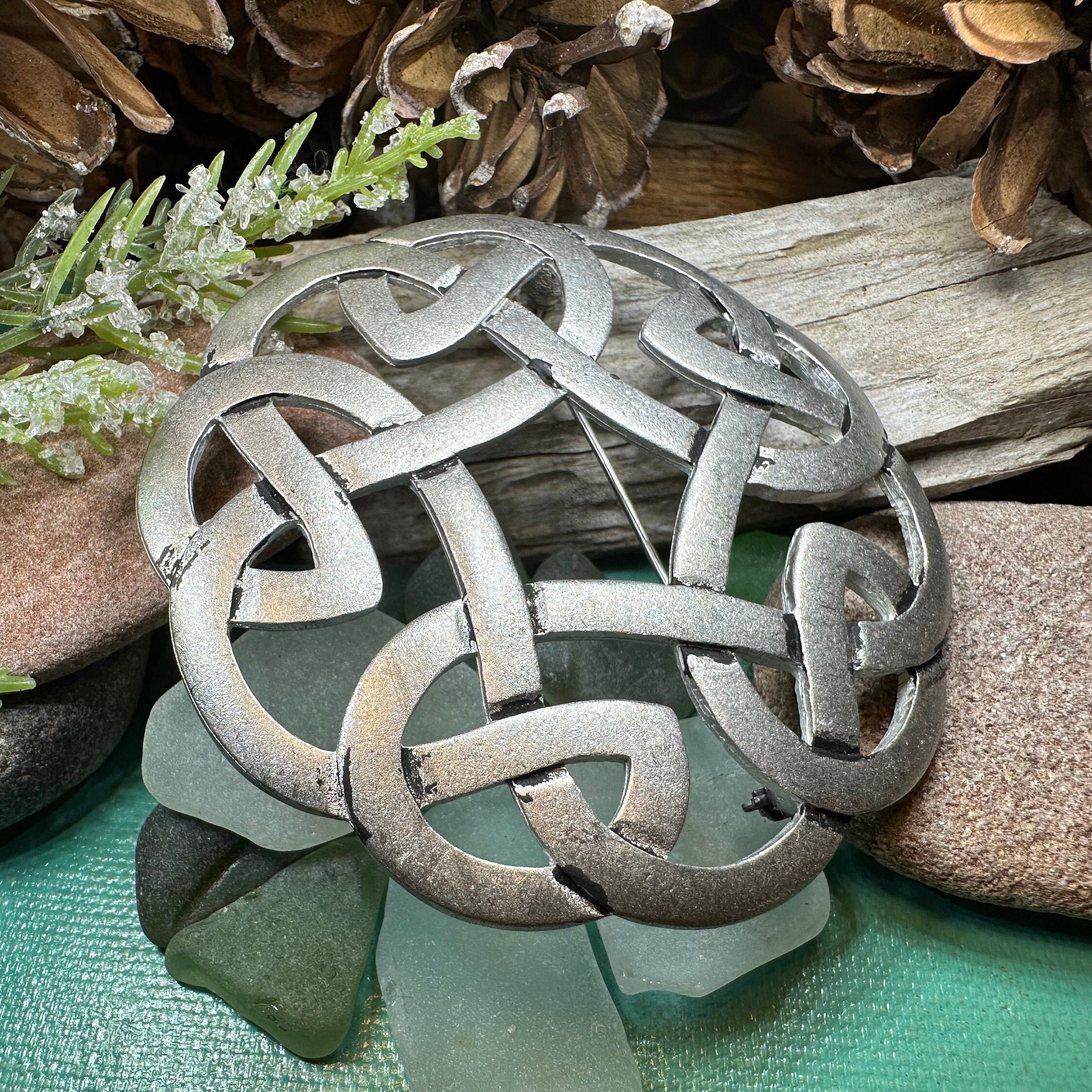 Traditional Celtic Knot Brooch