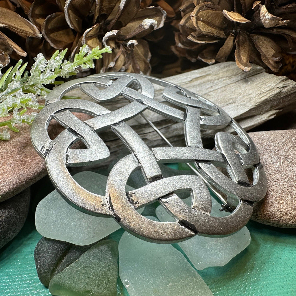 Traditional Celtic Knot Brooch