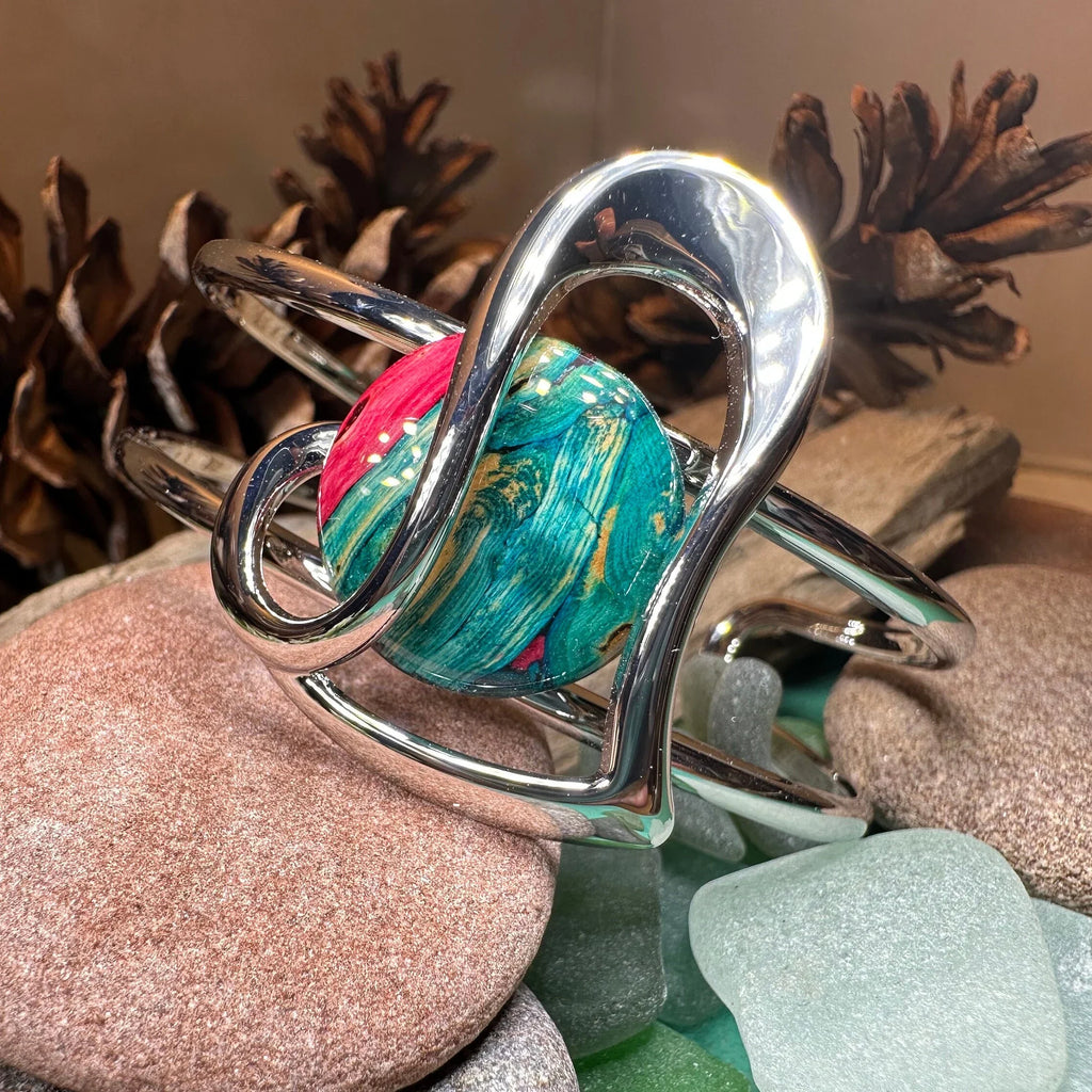 Heathergems Heart Scottish Bracelet