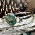 Enamel Shamrock Bracelet