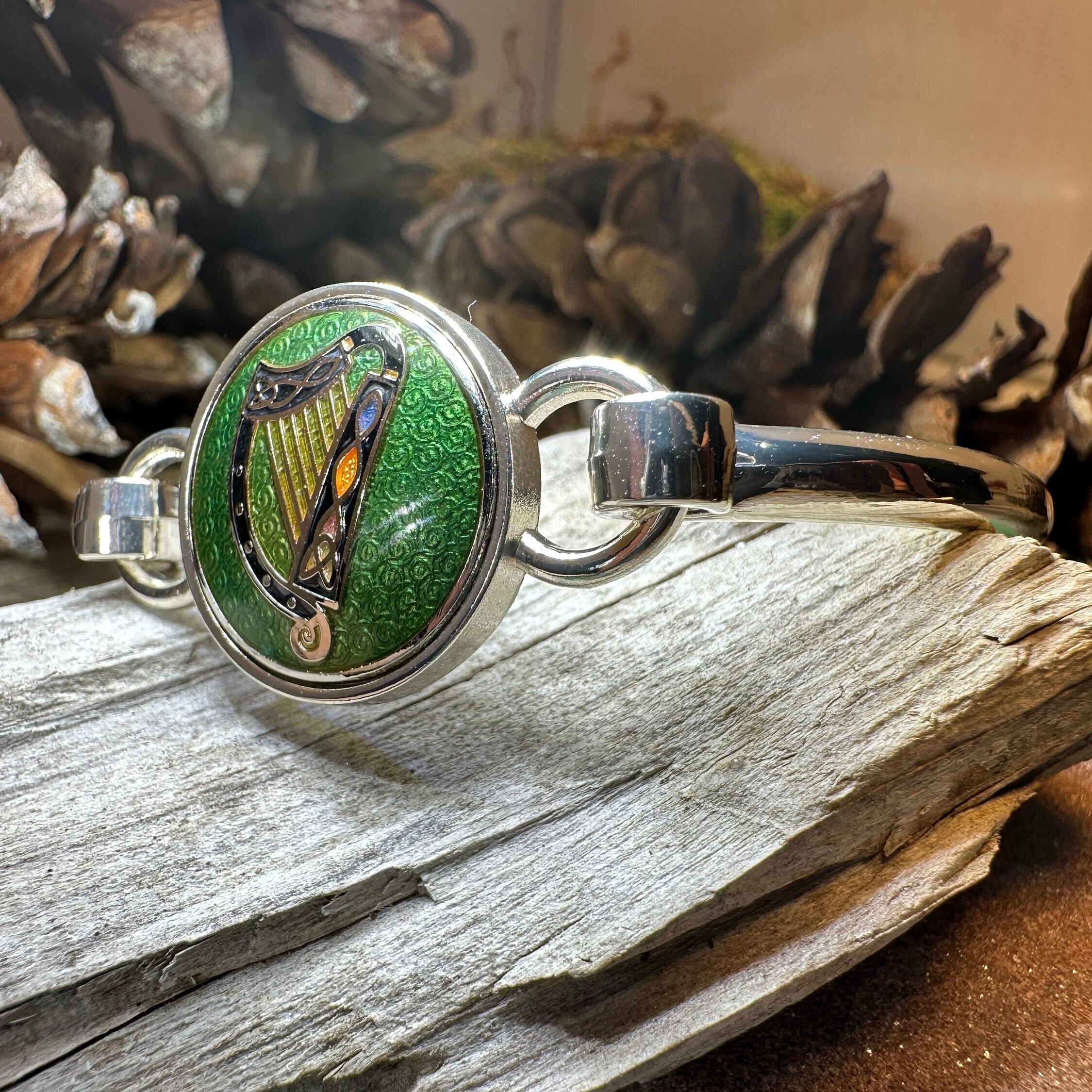Celtic Harp Bracelet