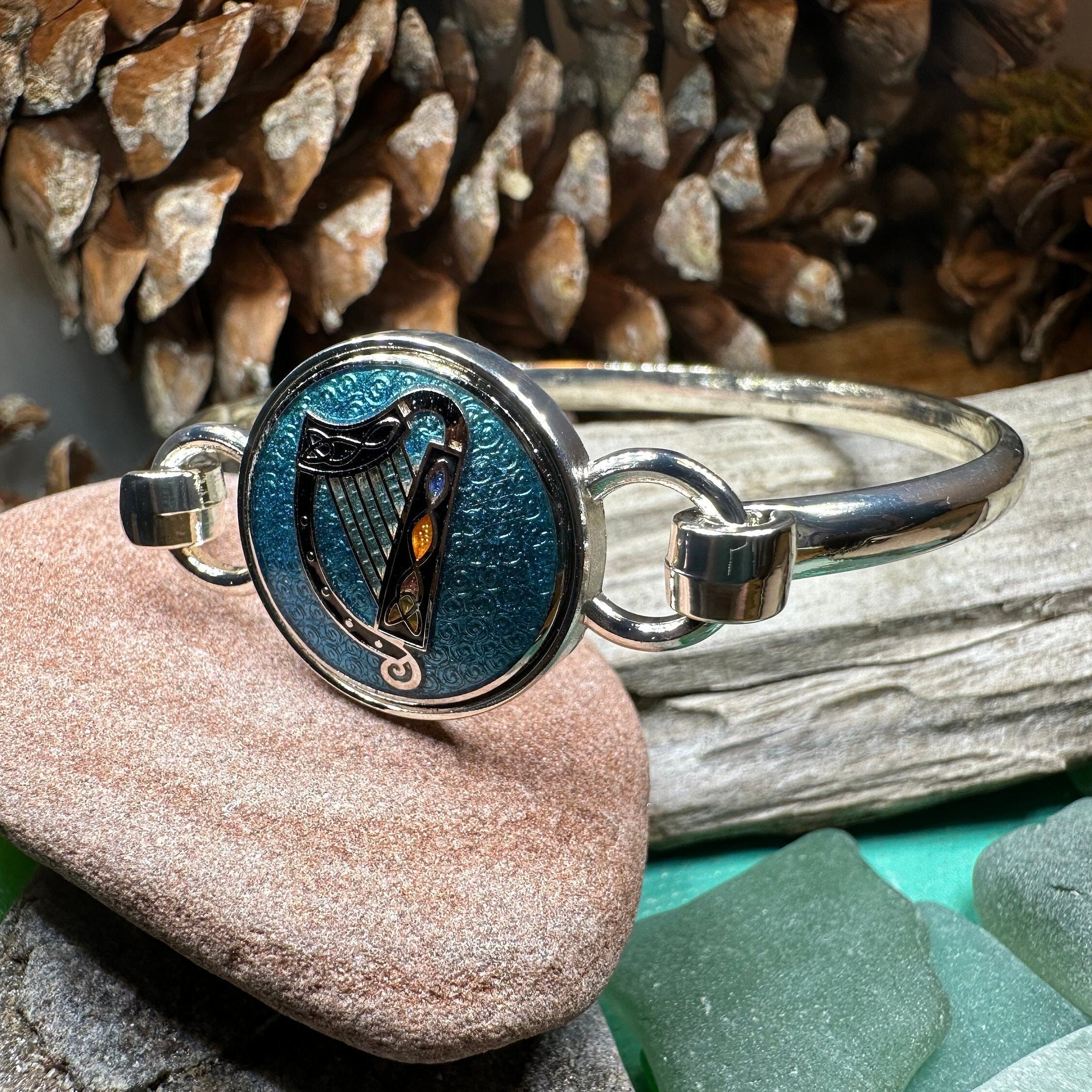 Celtic Harp Bracelet