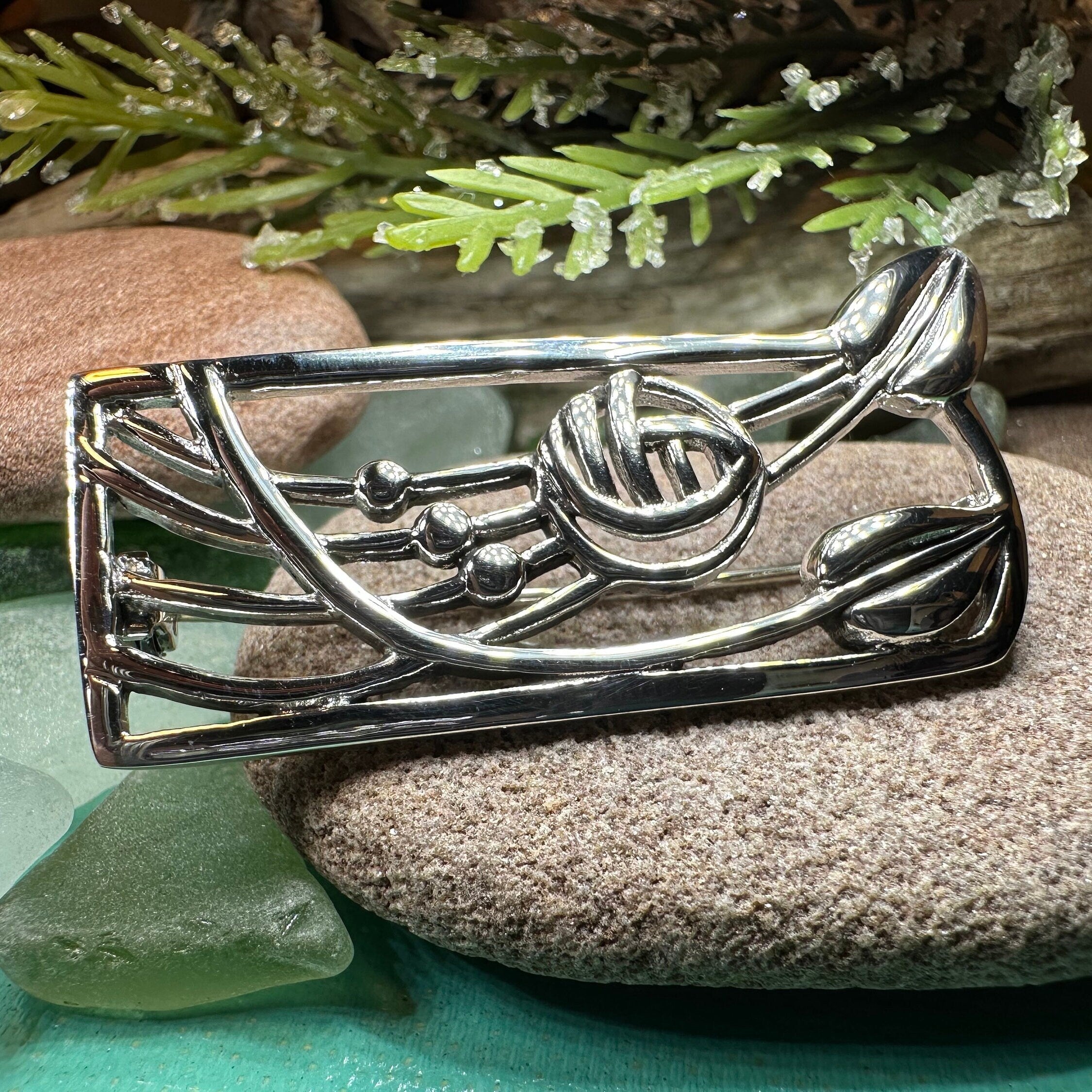 Stunning Mackintosh Roses Brooch
