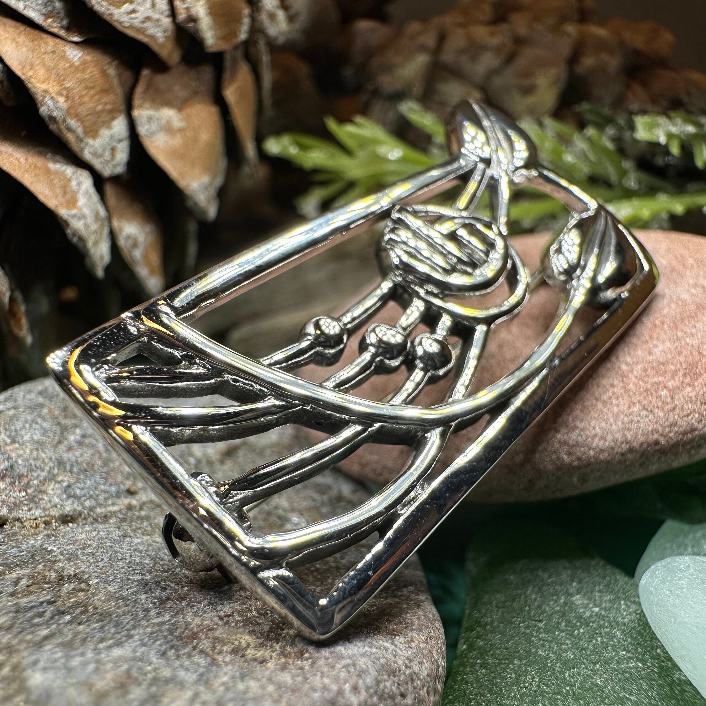 Stunning Mackintosh Roses Brooch