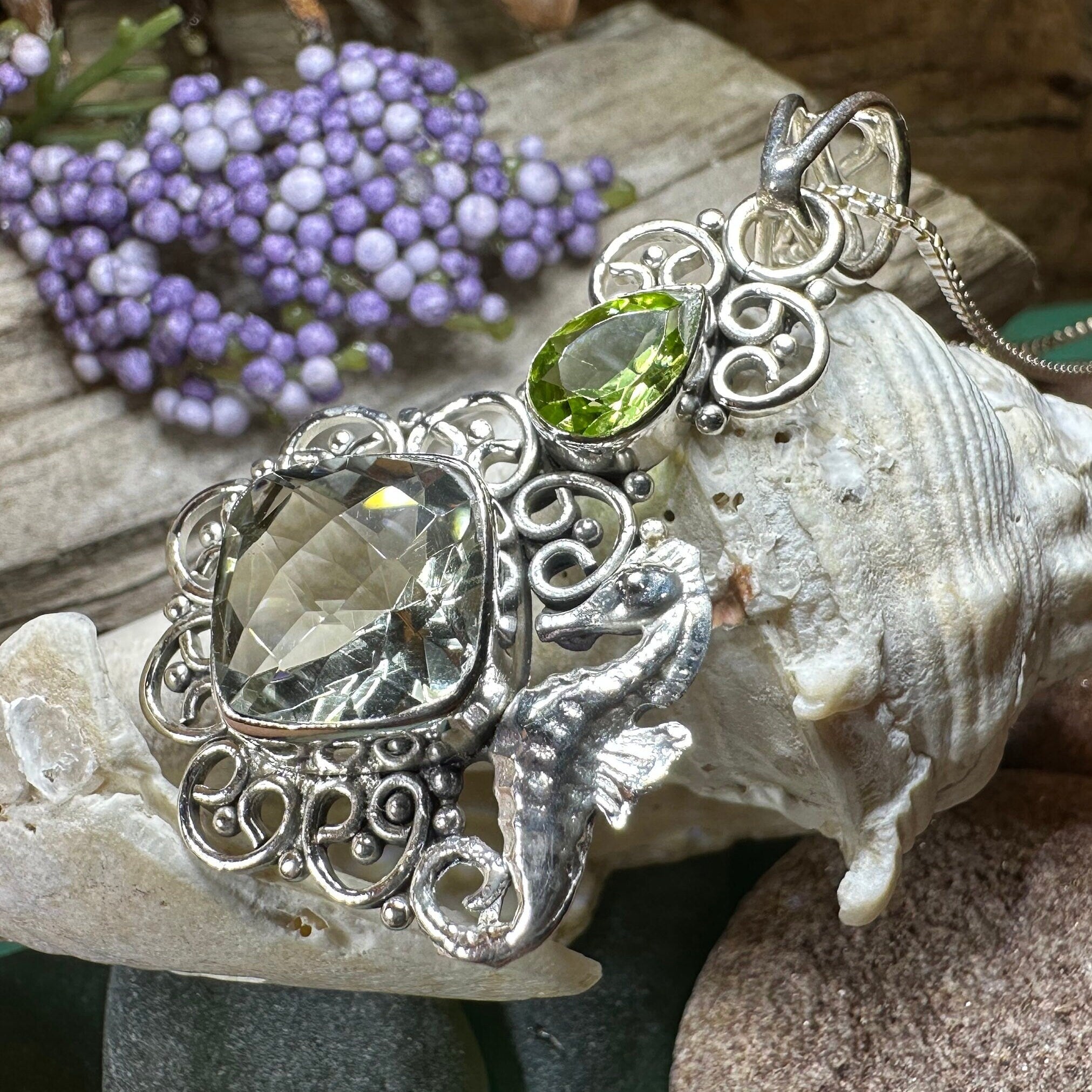 Seasong Seahorse Necklace