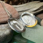 Trinity Knot Locket Necklace