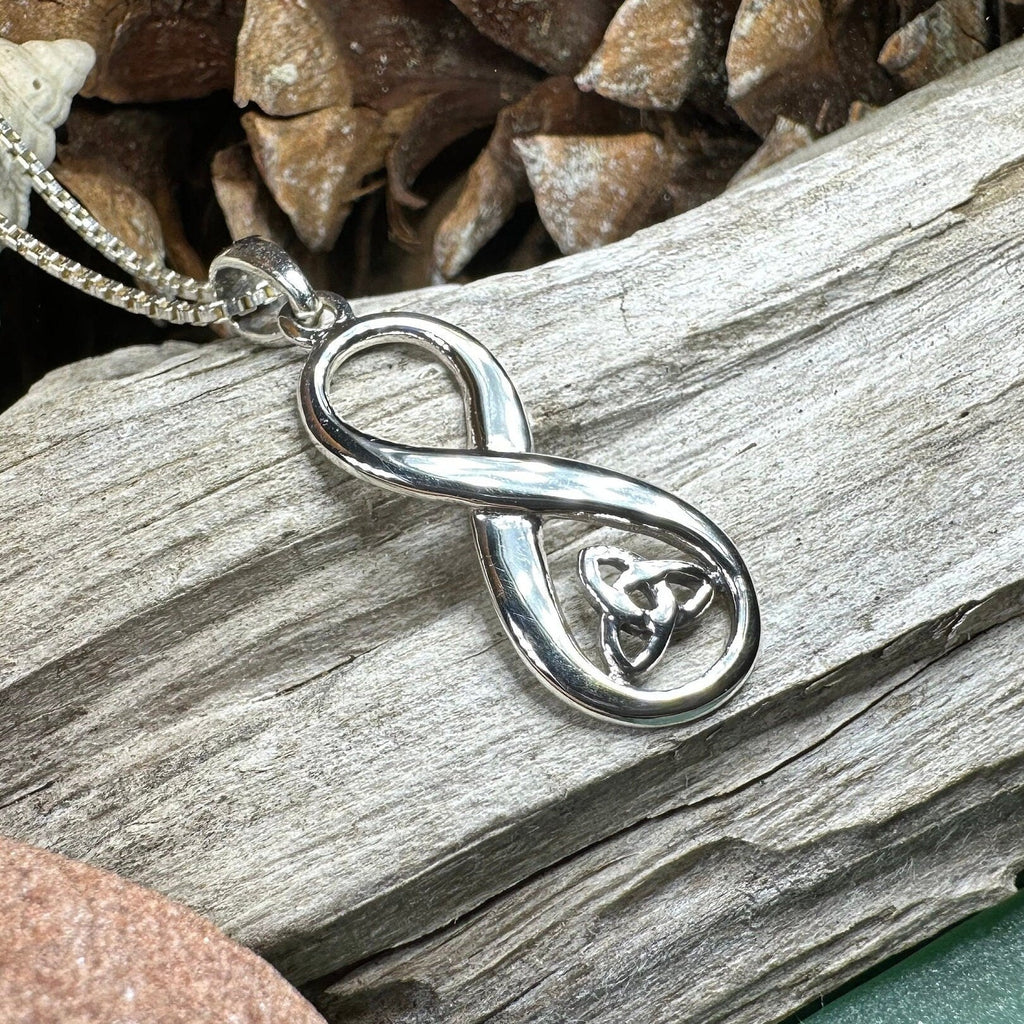 Infinite Love Trinity Knot Necklace