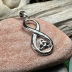 Infinite Love Trinity Knot Necklace