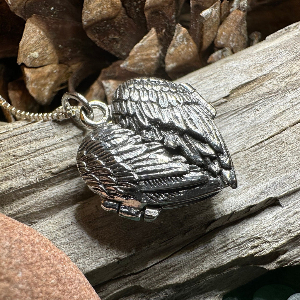 Clarity Angel Wings Locket