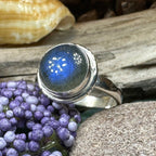 Celtic Twilight Labradorite Ring