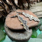 Gothic Bat Earrings