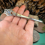 Elegant Claddagh Kilt Pin