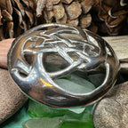 Amity Celtic Knot Tartan Brooch