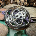 Amity Celtic Knot Tartan Brooch