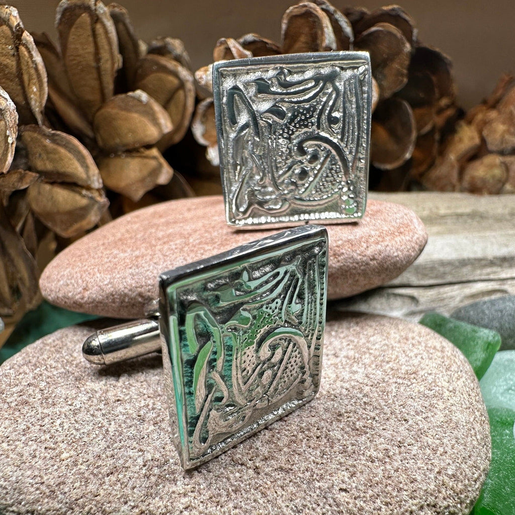 Celtic Motif Cuff Links