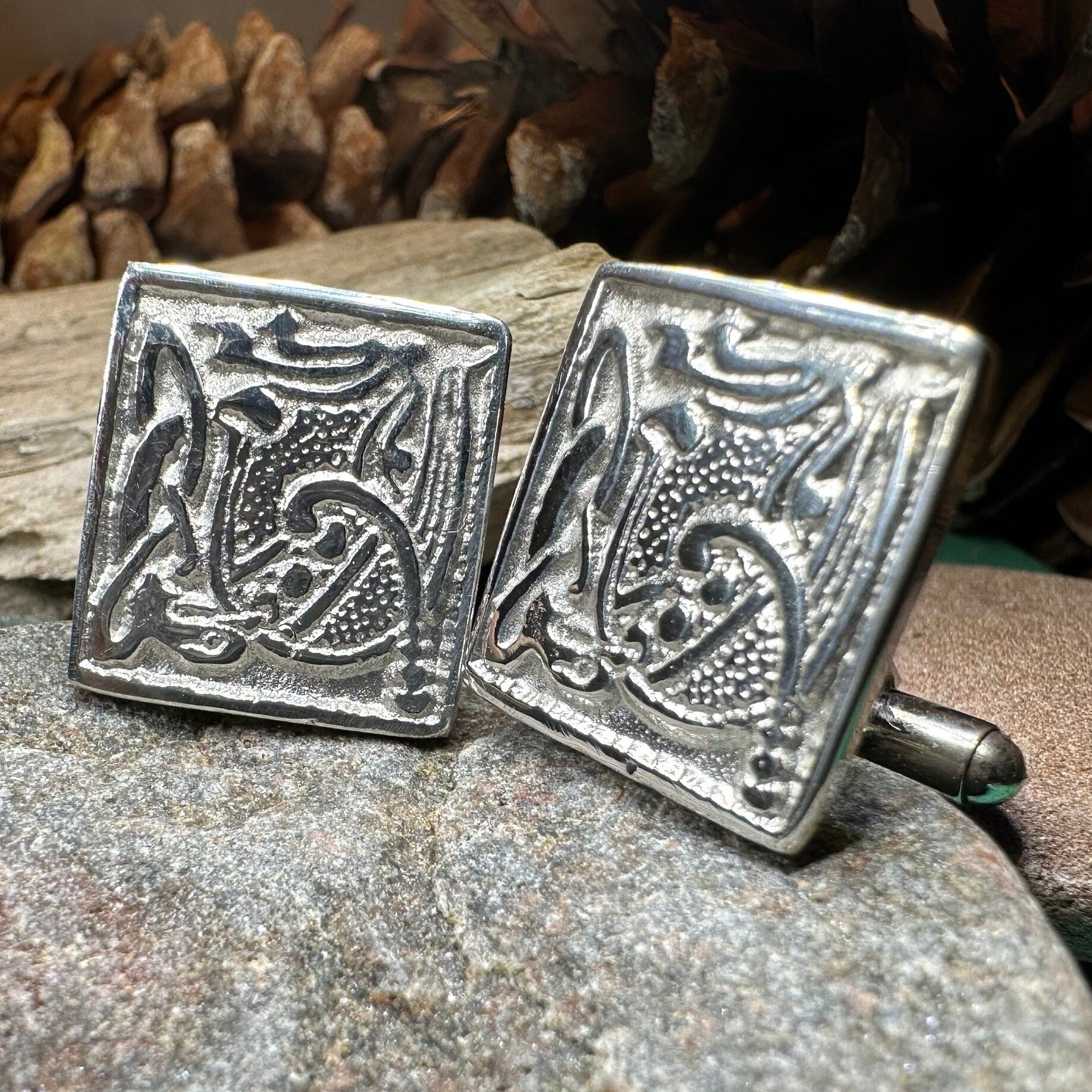 Celtic Motif Cuff Links