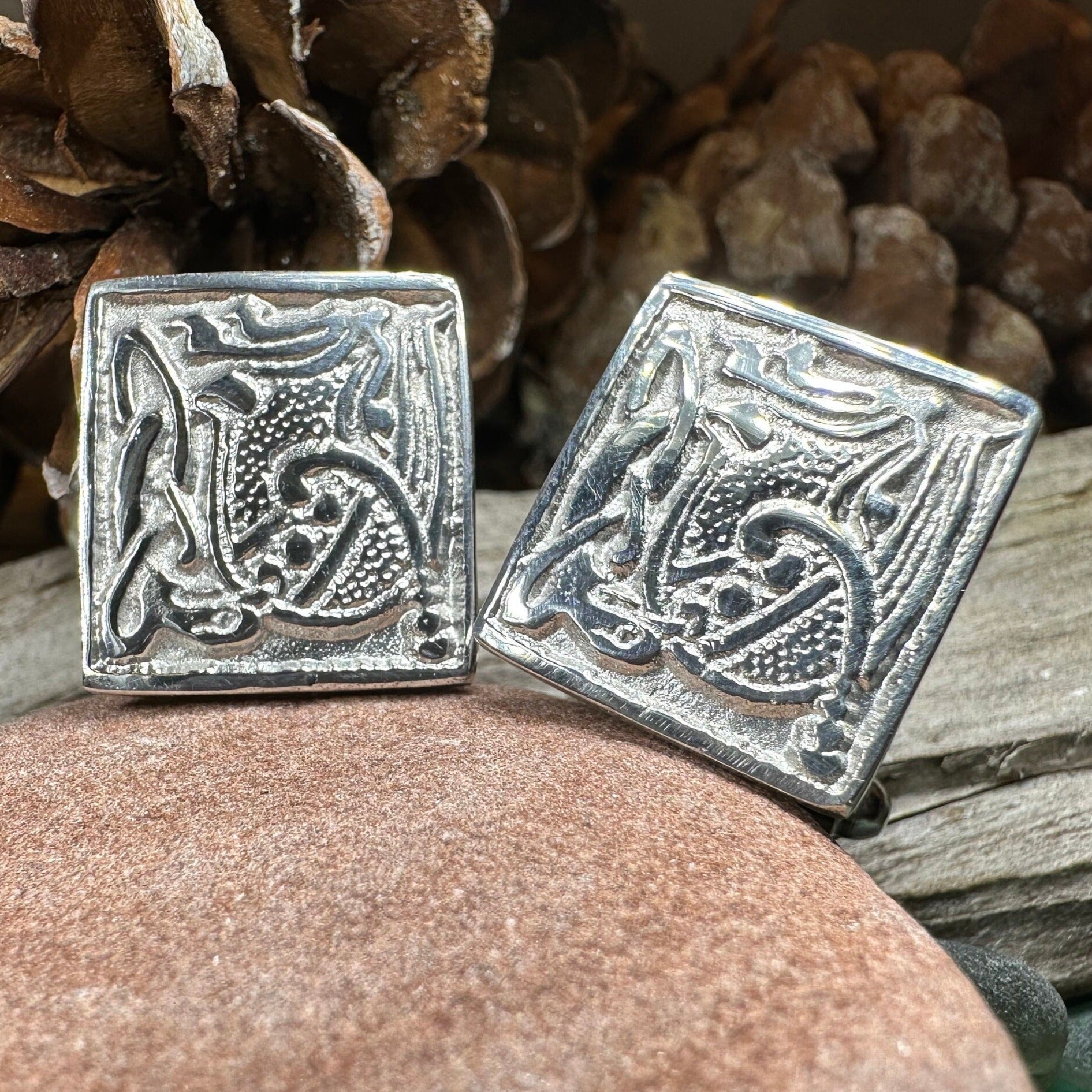 Celtic Motif Cuff Links