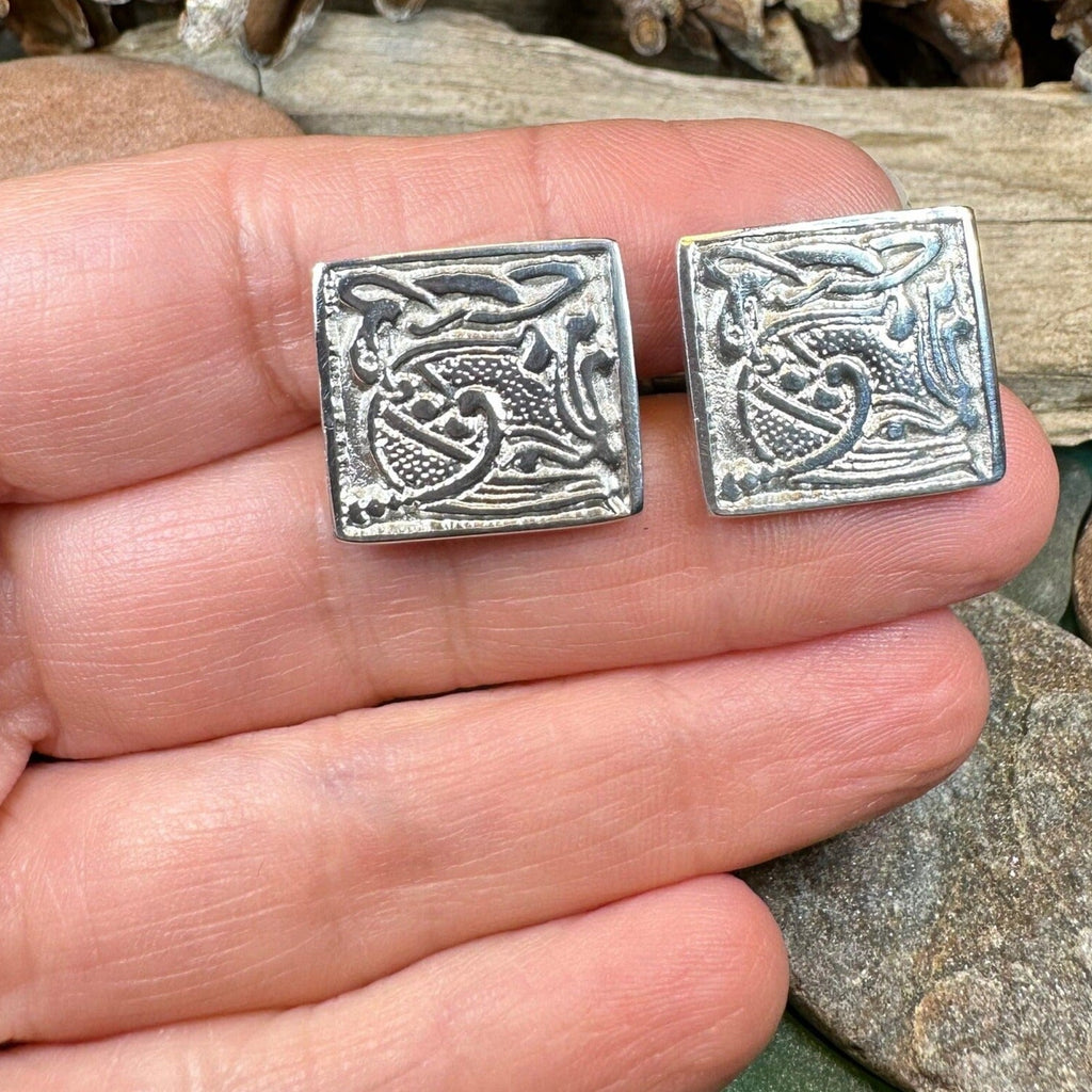 Celtic Motif Cuff Links