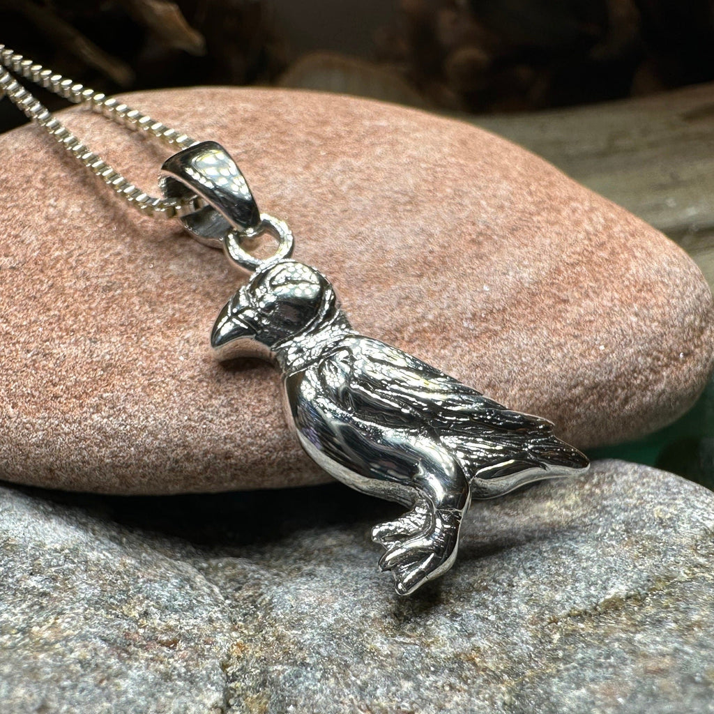 Orkney Isle Puffin Necklace