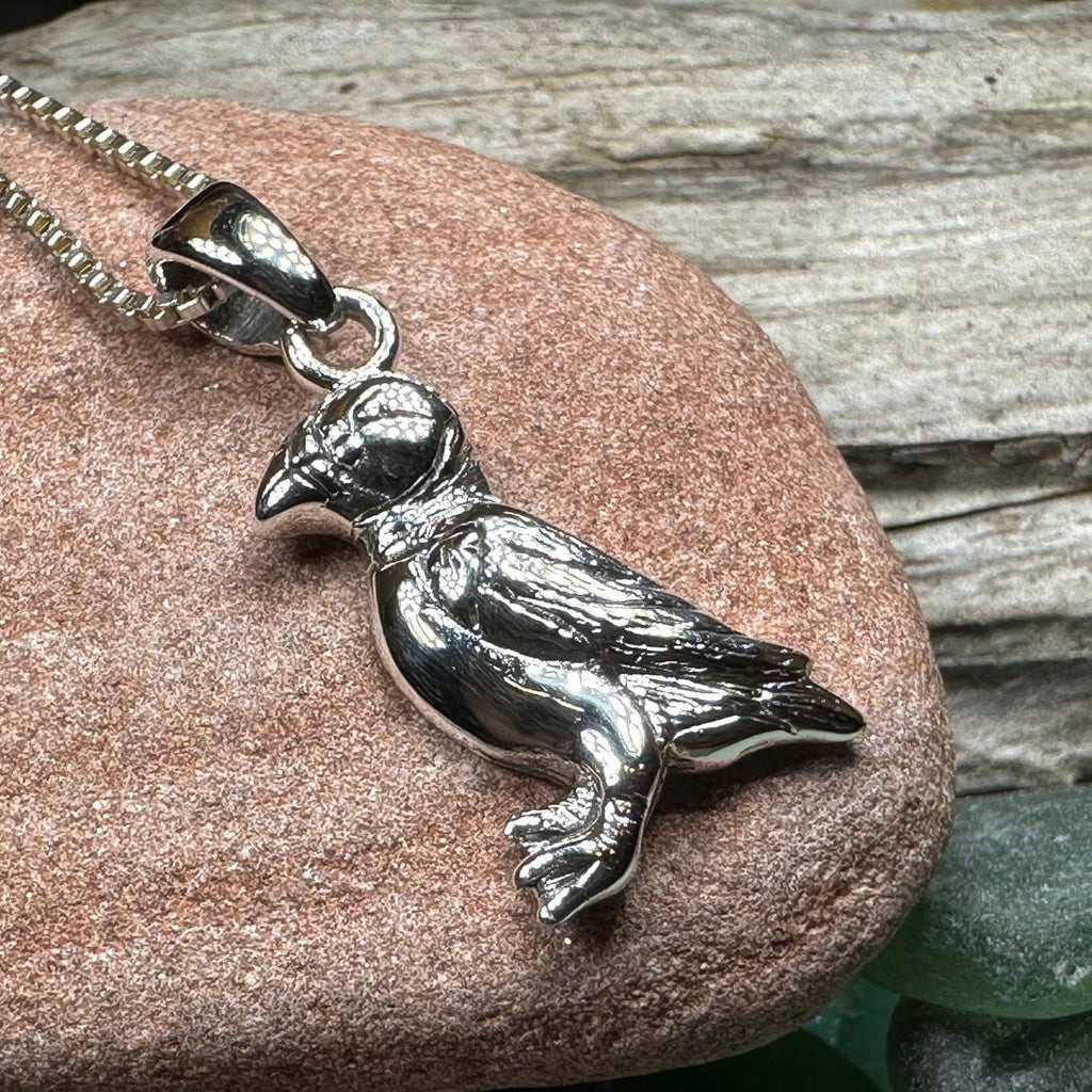 Orkney Isle Puffin Necklace