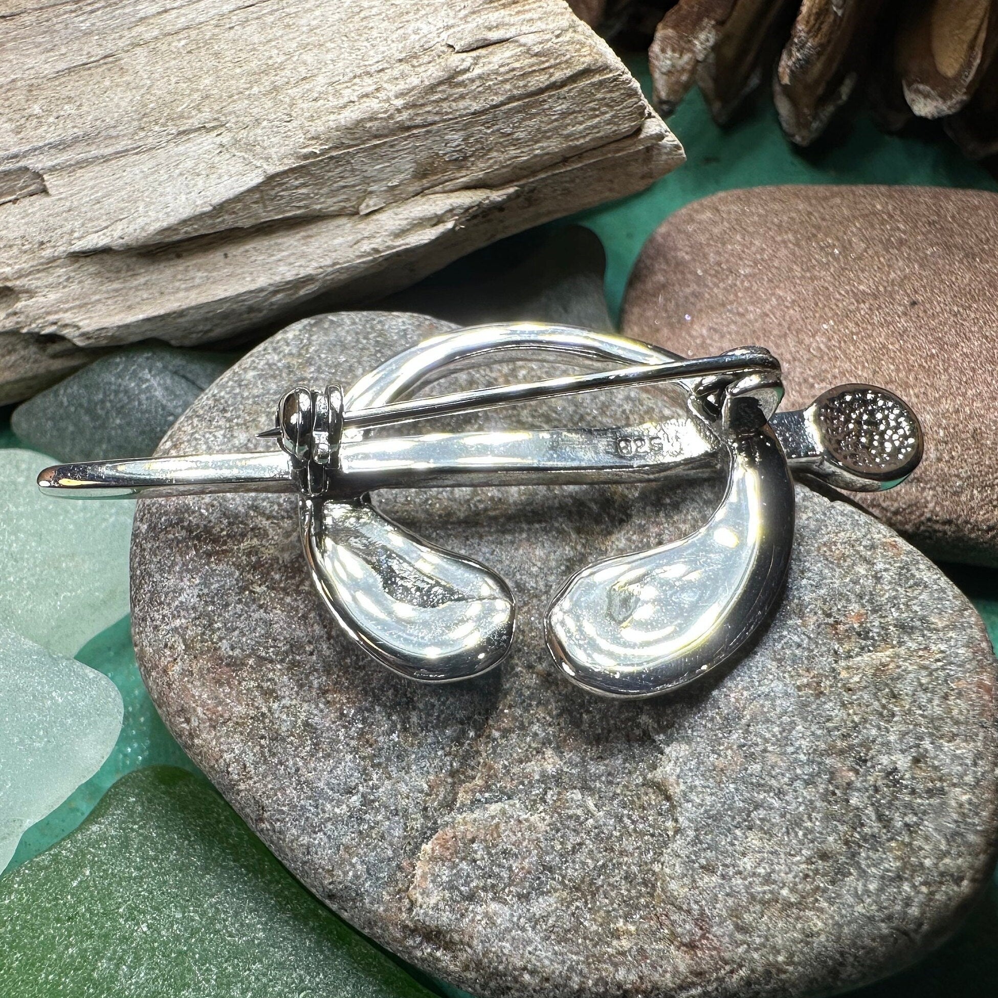 Darini Celtic Spiral Brooch