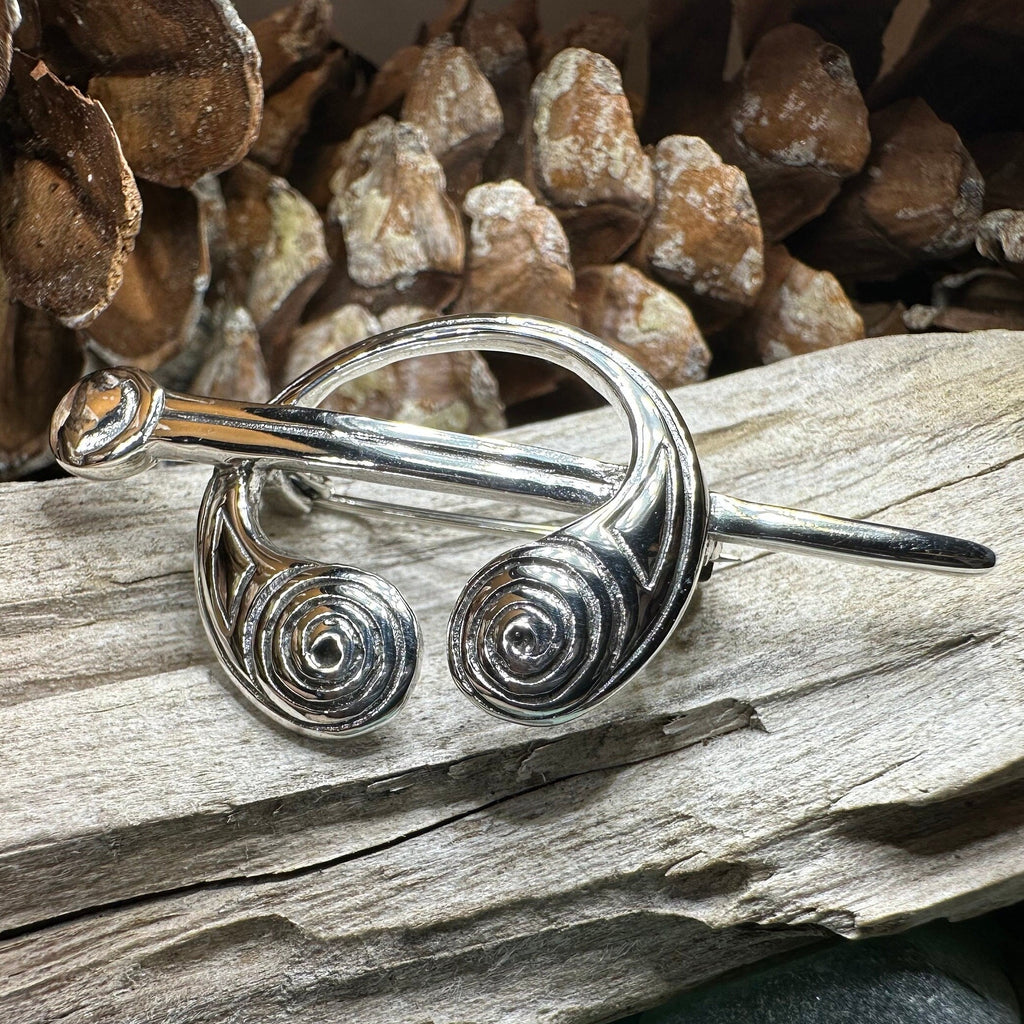 Darini Celtic Spiral Brooch