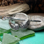 Darini Celtic Spiral Brooch