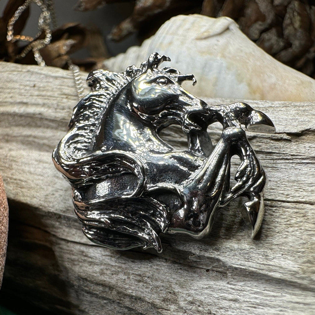 Wild at Heart Horse Necklace