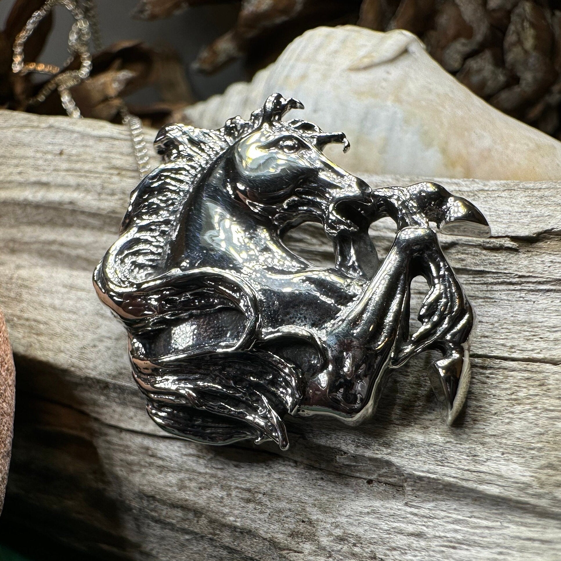 Wild at Heart Horse Necklace