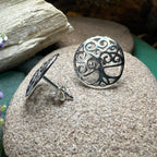 Muirenn Tree of Life Stud Earrings