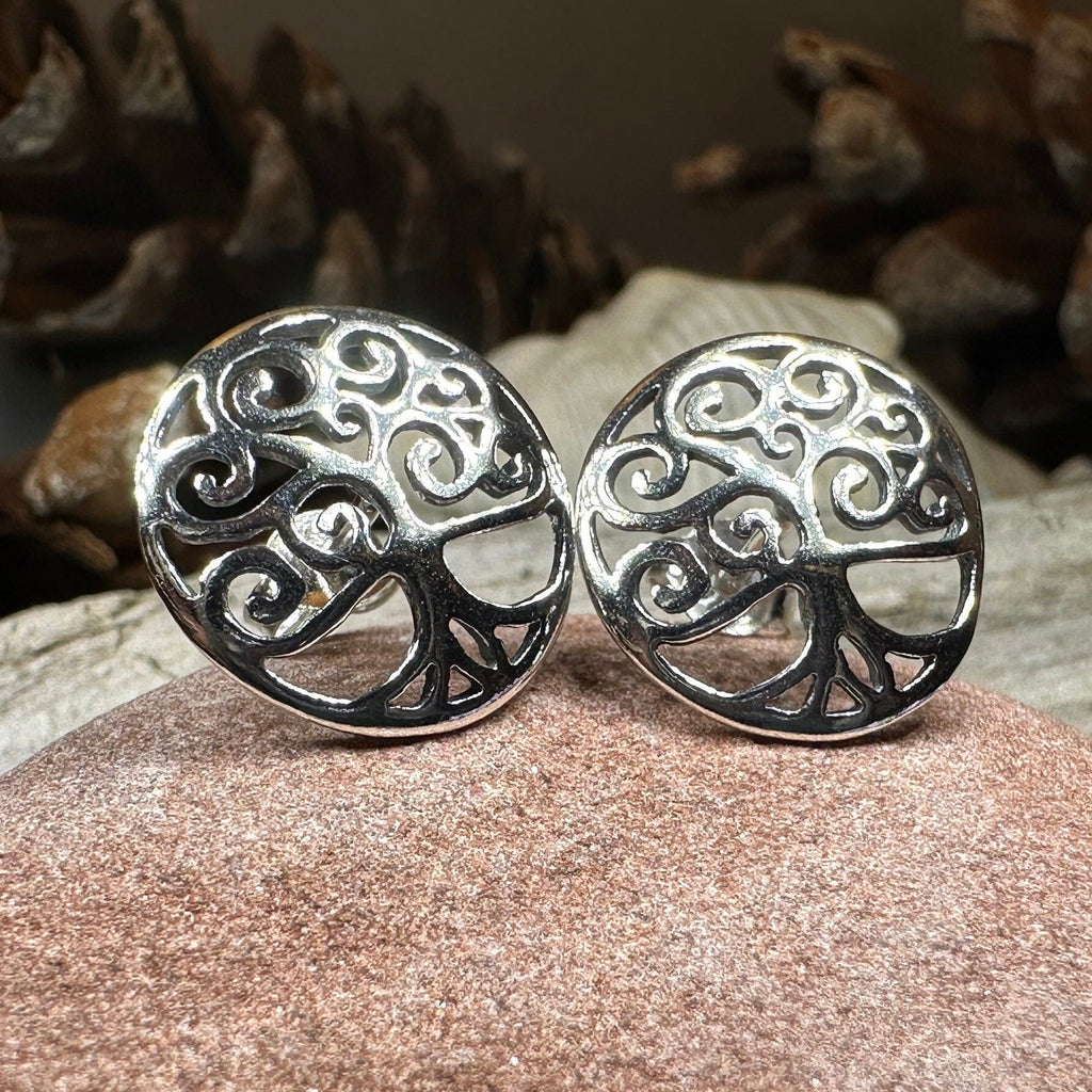 Muirenn Tree of Life Stud Earrings